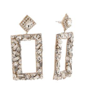 DEEPA BY DEEPA GURNANI  India Crystal Beaded Statement Earrings